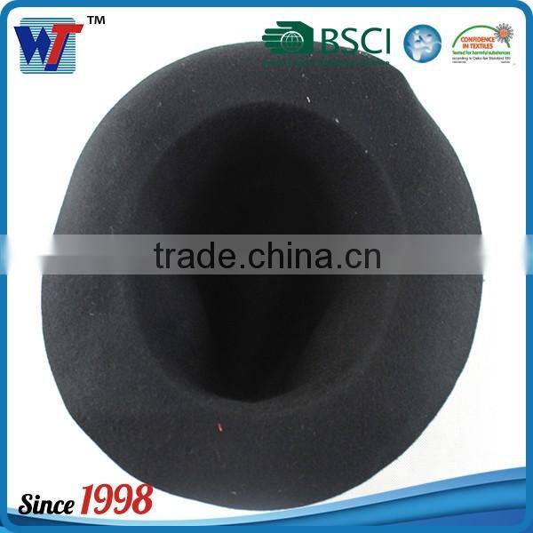Cotton fedora mountain man felt hat wholesale felt hat