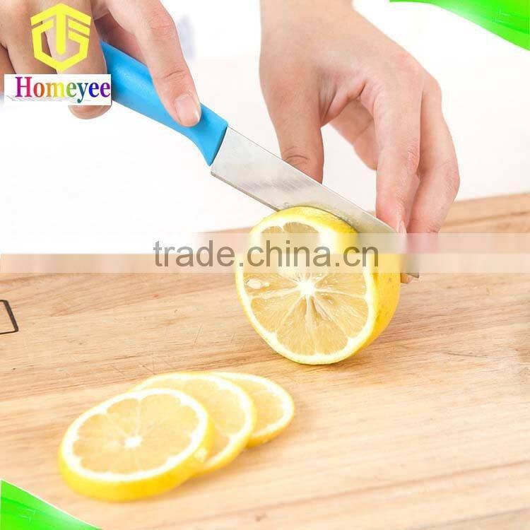 Candy color fruit paring knife blade utility