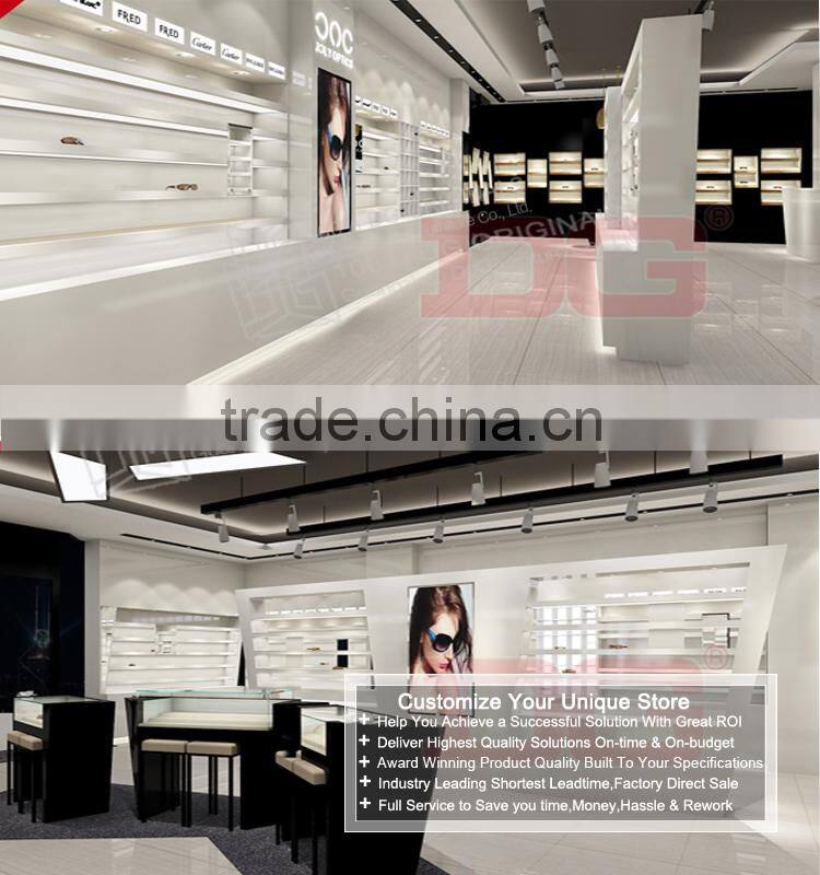 Elegant style newly come optical showroom design