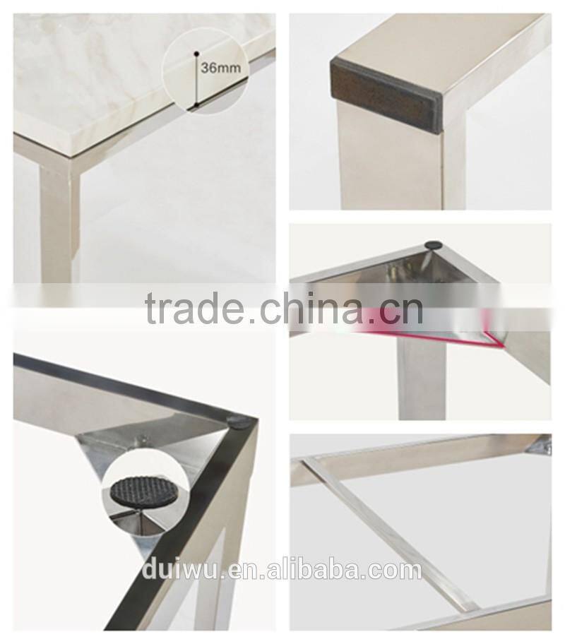 Modern home furniture living toom white marble coffee tables
