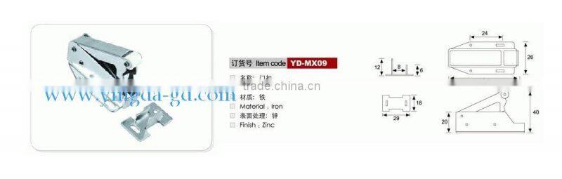 whole set bottom push lock latches