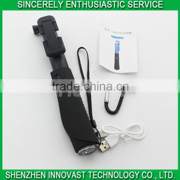 Popular Colorful Bluetooth Monopod Selfie Stick Zoom Selfie Stick with New Generation