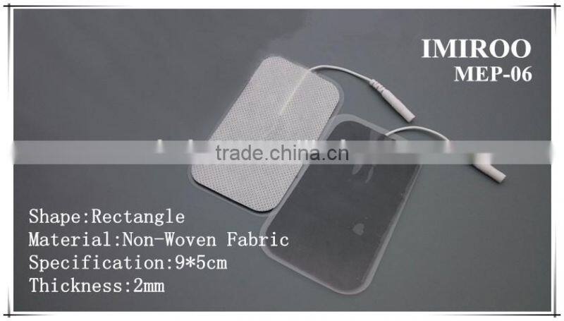 Self-adhesive skin electrode/electronic muscle stimulator 's electrode massage pad