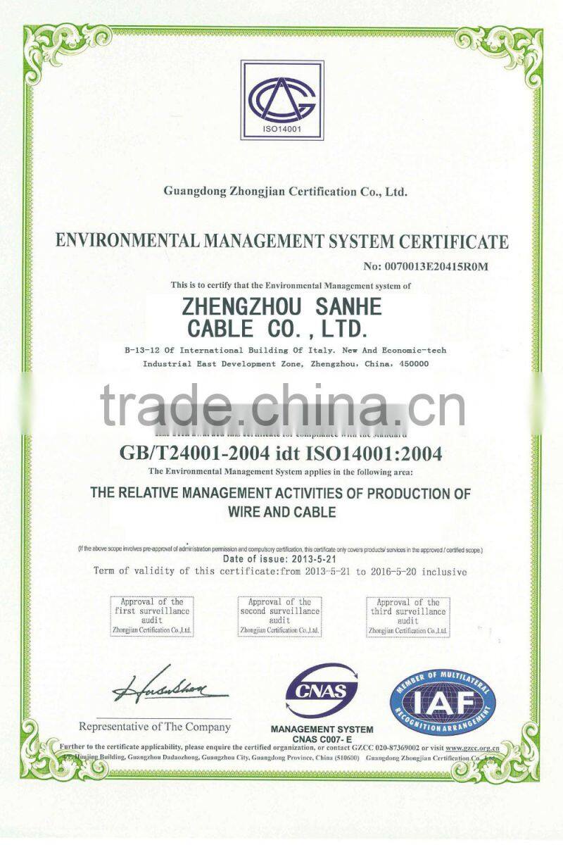 aluminum wire concentric cable