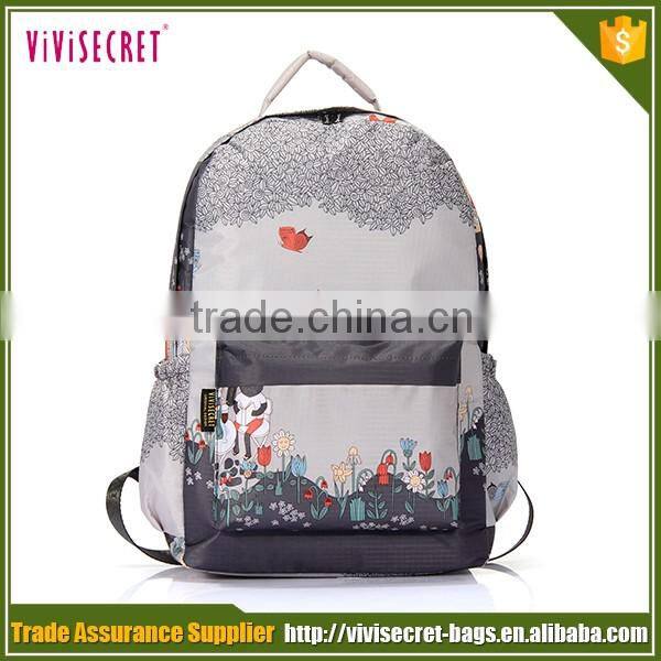 Hot products heat transfer printing backpack to sell online