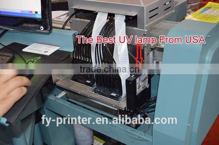 Hot sale The latest good quality eco solvent flatbed ink-jet printer for glass