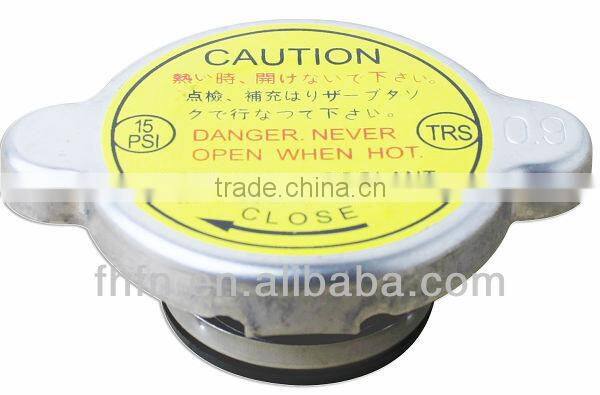 Small auto parts radiator cap FN-01-04 and plastic pressure cap or plastic radiator cap