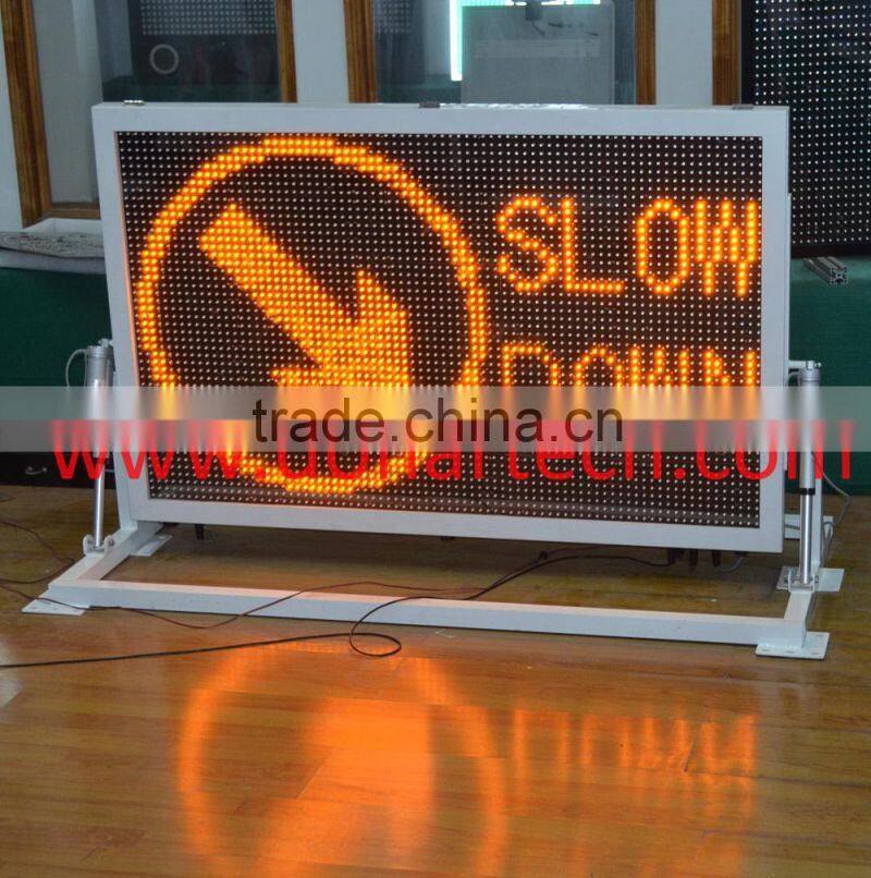 LED matrix message display