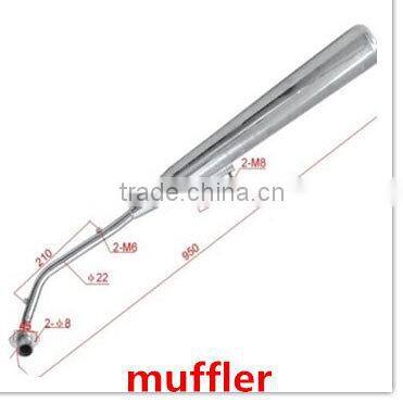 SCL-2013070421 Piaggio Muffler Typhoon Motorcycle Exhaust Pipe