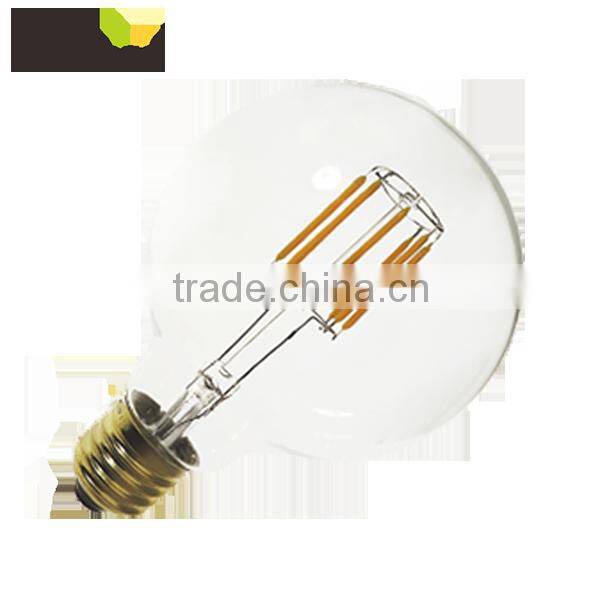 6.5W 2100K warm white led vintage bulb G95