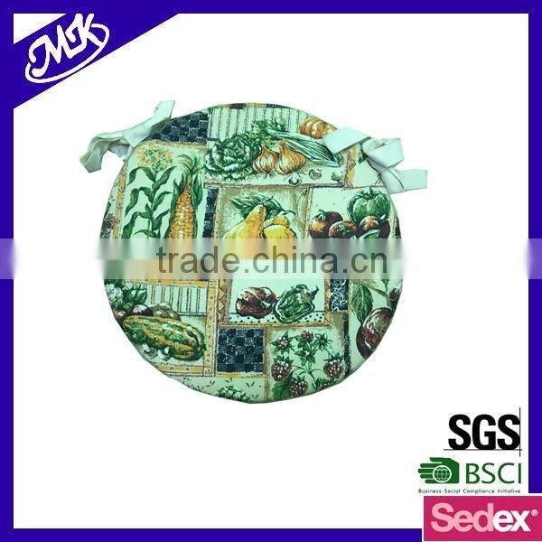 customer round chair decoration pads, high quality OEM service chair pads