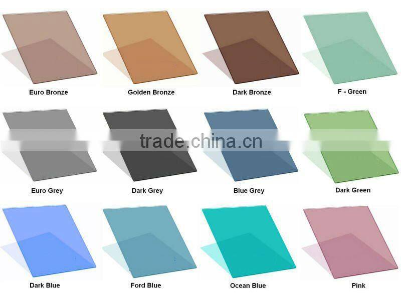 with CE & ISO certificate clear /tinted /ultra clear float glass