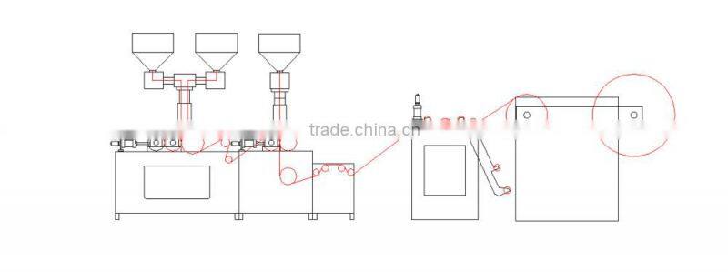 Rapid fill air bubble packaging making machinery