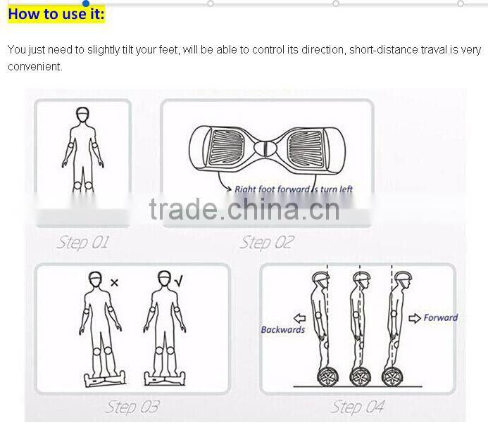 hot selling charge one hour can run 25KM Self Balance Mini Balance Car