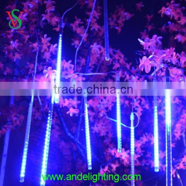 Fancy christmas falling star light special for tree decoration light