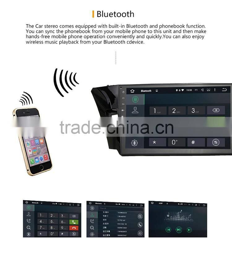 10.2 inch High Definition Digital Capacitive Screen car radio dvd with GPS mirror