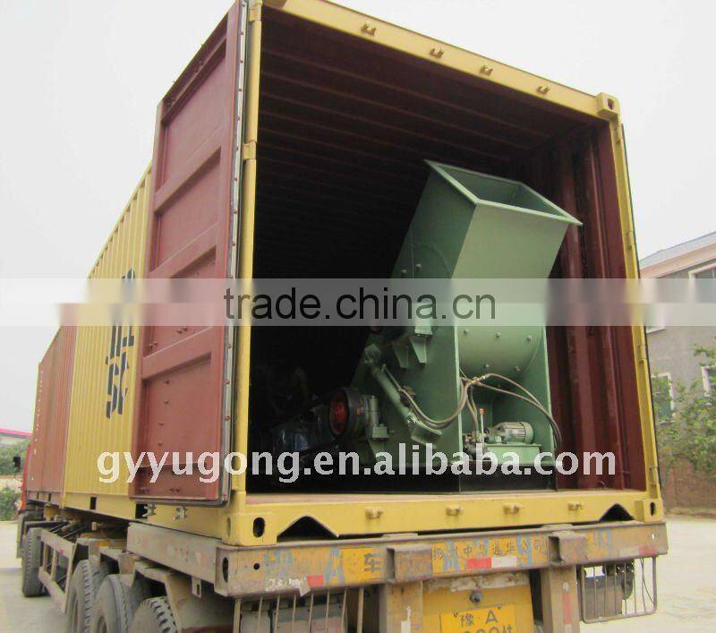 Yugong high efficiency double stage shale crusher