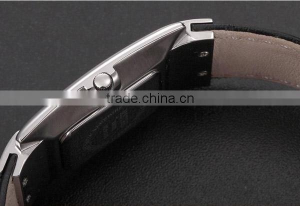 Casual fashion square antique quartz ceramic ceramic watch