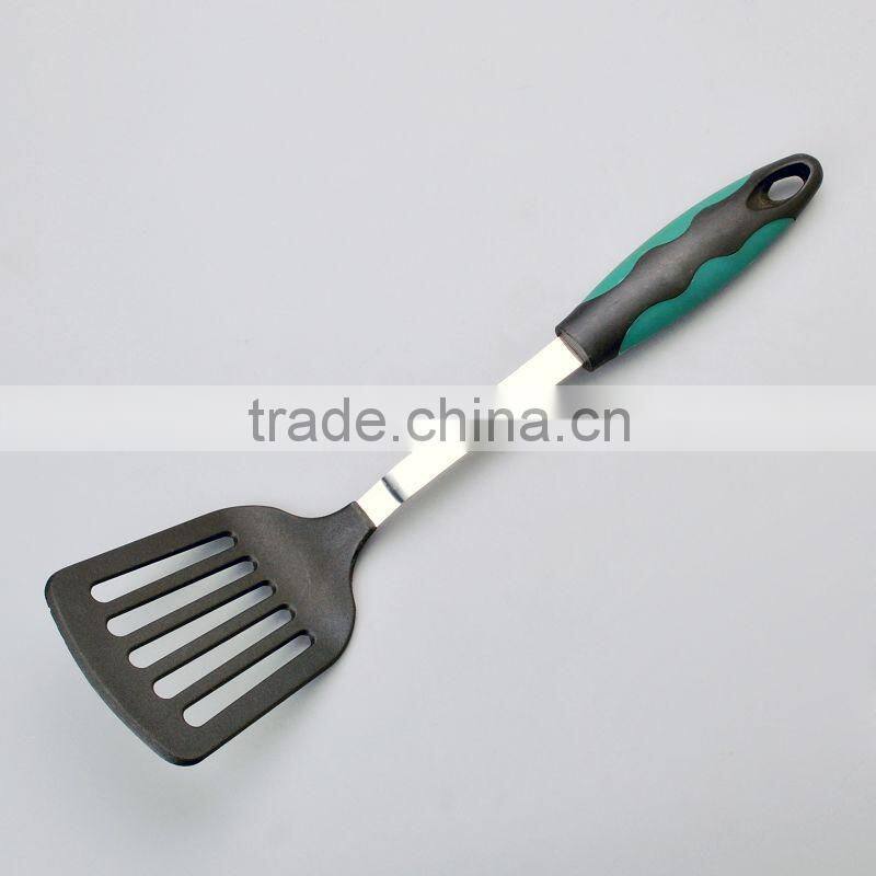 High end FDA LFGB slotted turner for nylon cooking tools