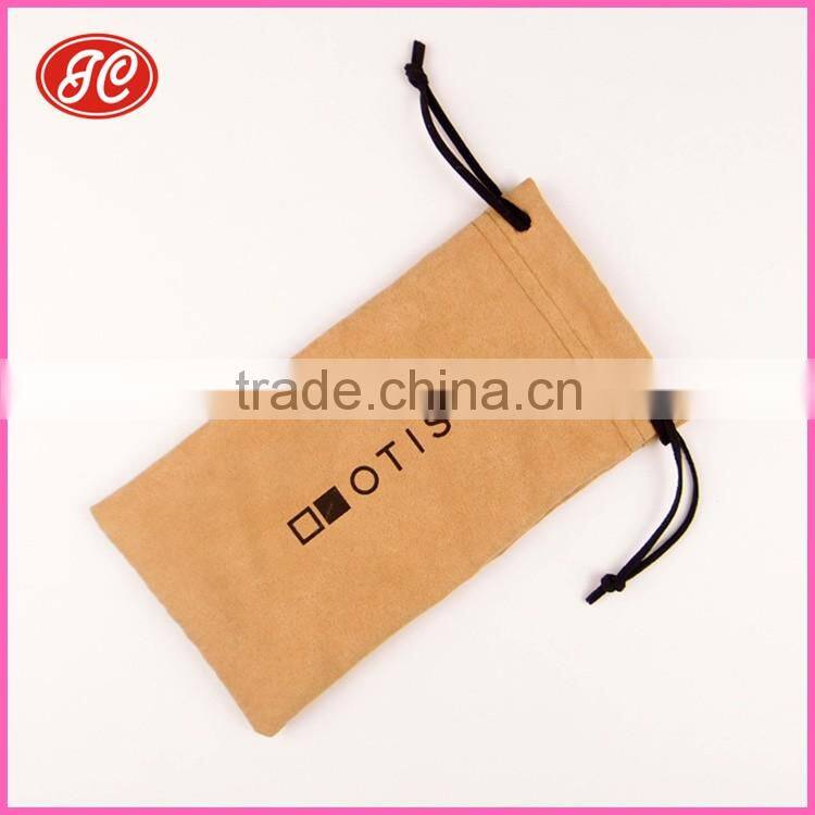 promotional products free sample microfiber eyeglasses pouch with logo printing
