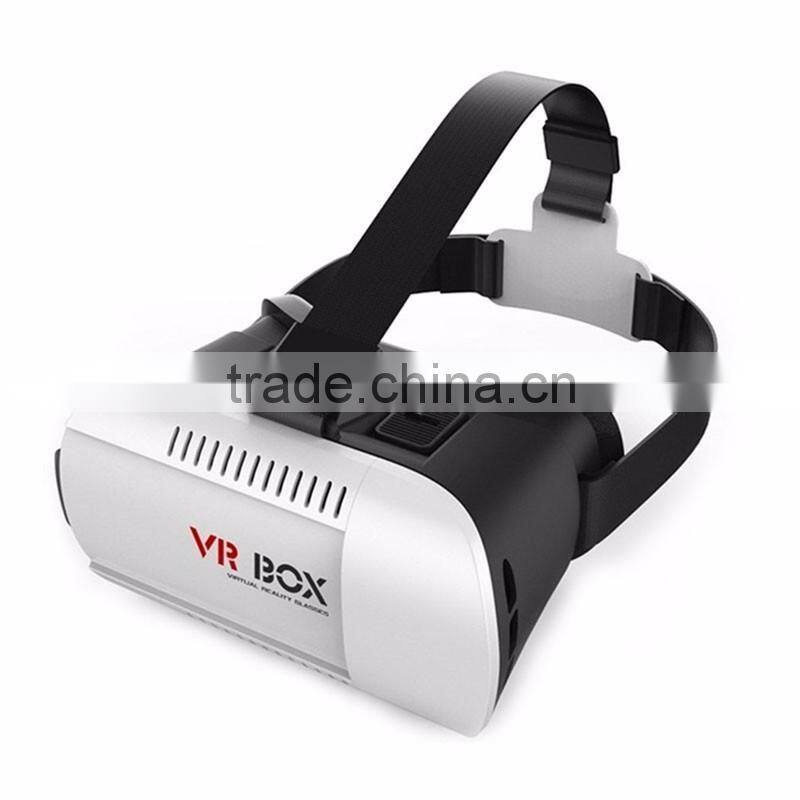 VR box 1.0 with Joystick Hot selling 3d virtual video glasses with great price For smart phone/Tablet/Pad