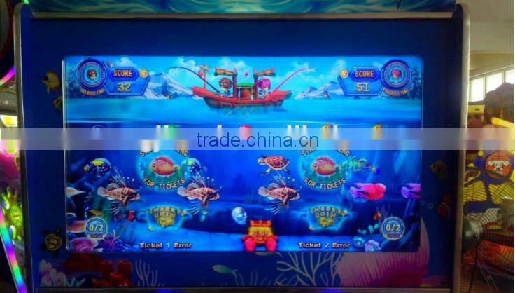 Kids Redemption Game Machine go fishing arcade game machine amusement Simulator Ticket Game Machine