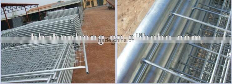 2.1m Australia standard construction site temporary fencing