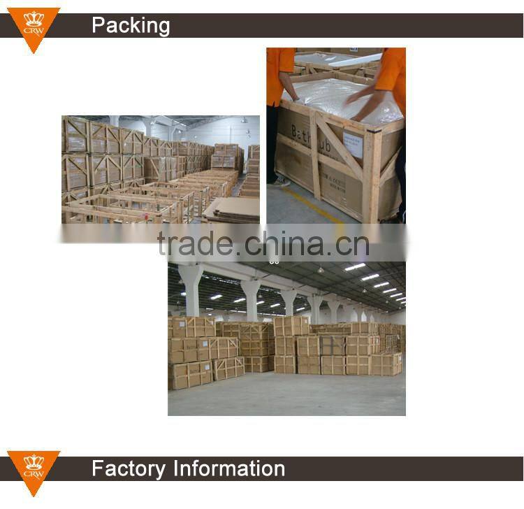 CRW OCY287CS Rectangle Freestanding Soaking Bathtub