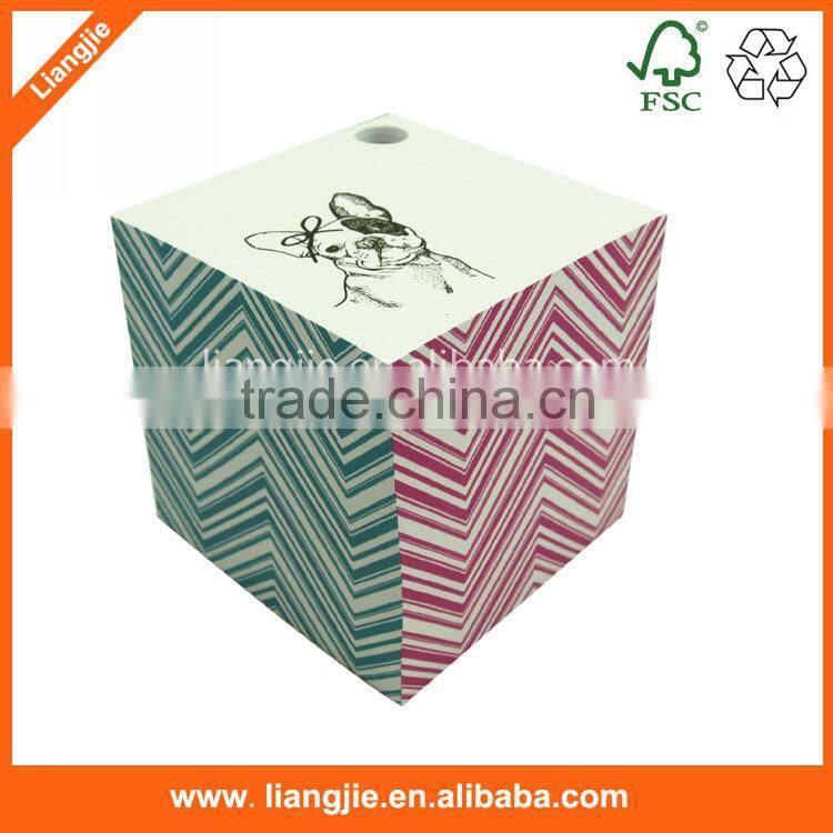 Cute Design Paper Block ,Memo Block, Note Cube