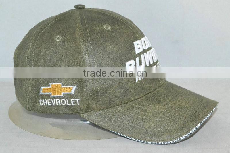 Professional custom dark green, 100% polyester, logo in front of the 3 d embroidery, 58 cm size