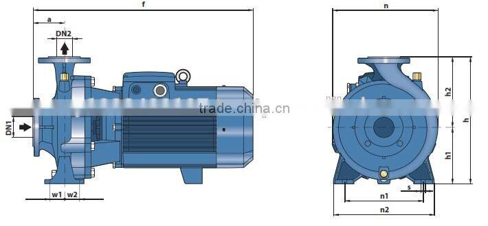 Centrifugal Pumps with Energy Saving "EFF Motor" F65/160A