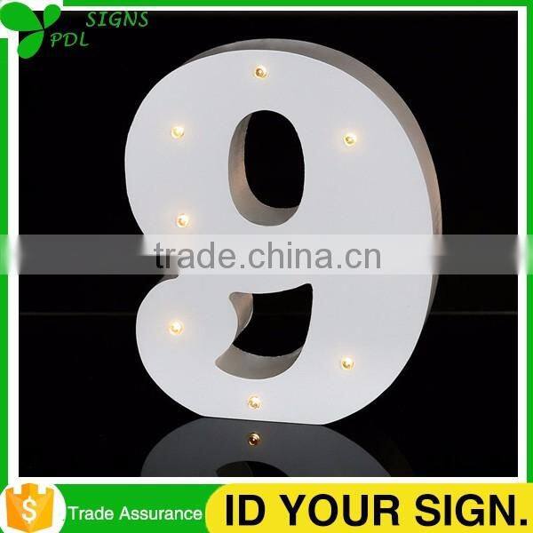 Led Lighting Marquee Sign Letter Wooden Alphabet Letters