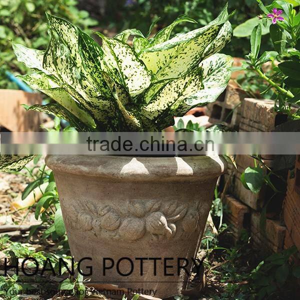 Ceramic Pot with holes - Vietnam Quality Terracotta Planter Outdoor