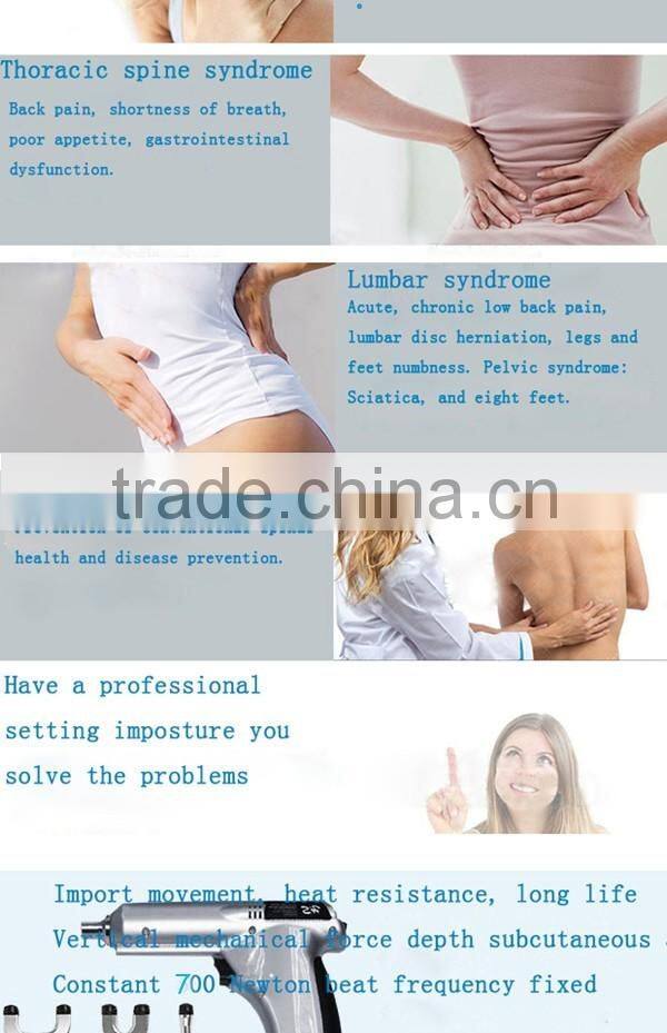 Wholesale 8 force setting audible prompts chiropractic adjuster/chiropractic adjusting instrument BD-M006