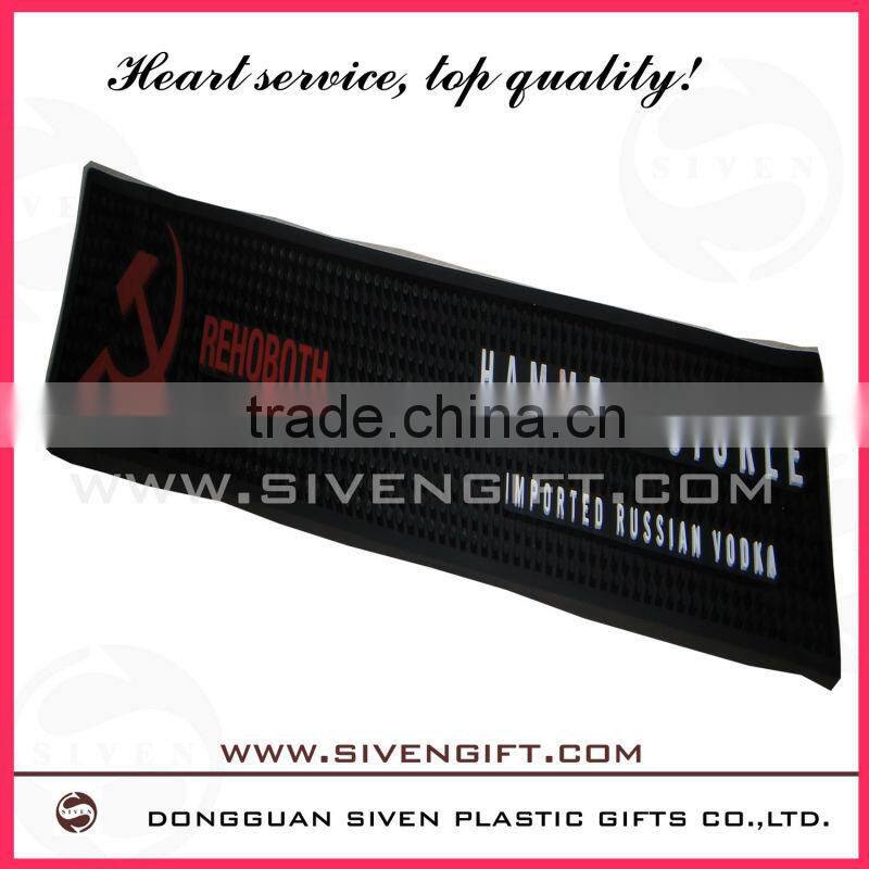 Custom promotional branded desk bar mat
