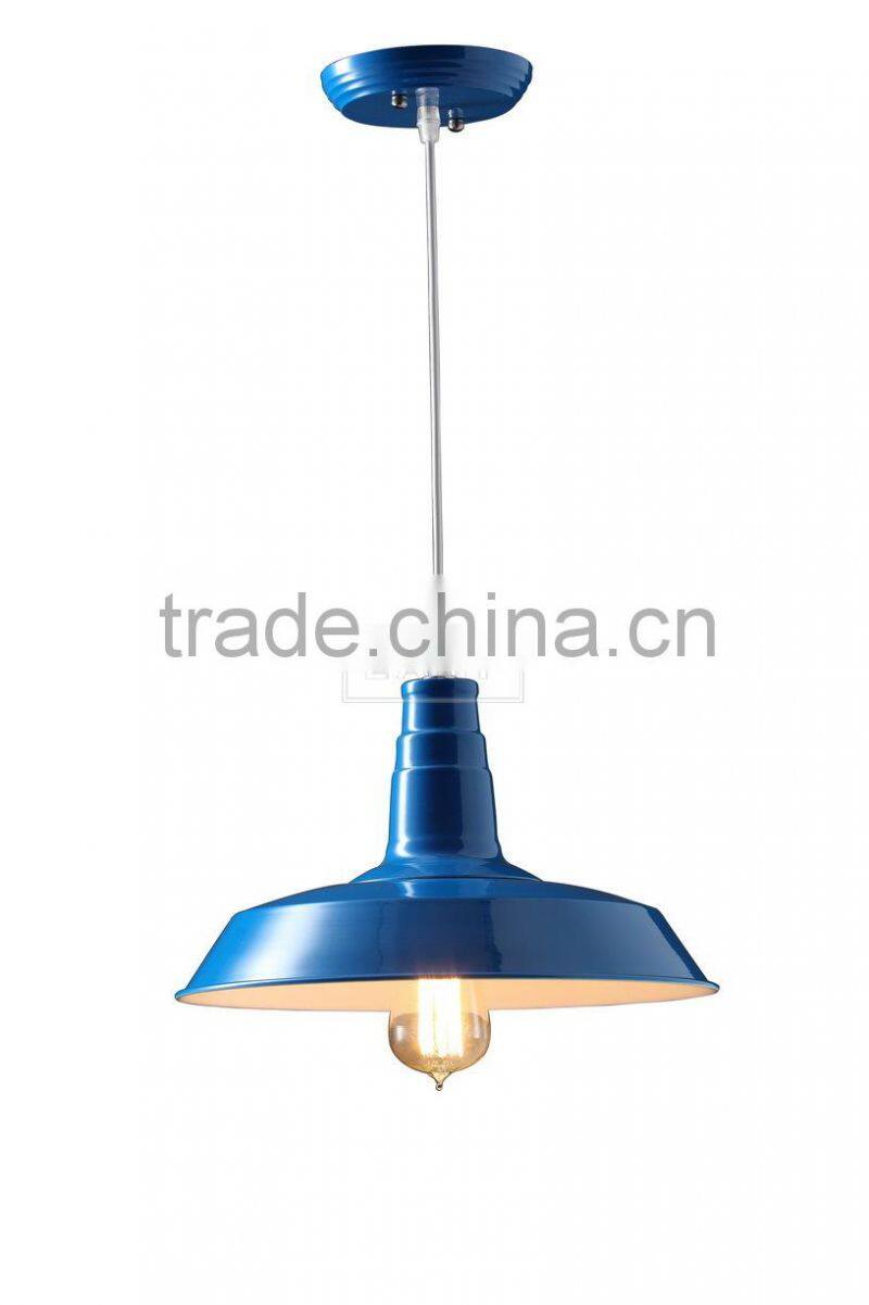 Manufacturer's Premium Vintage Barn Pendant Light Loft Garage Metal Hanging Lamp