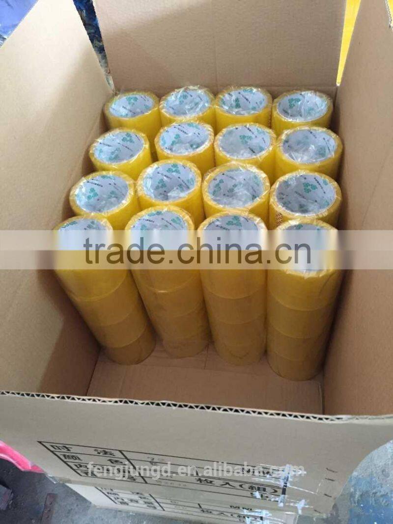 transparent bopp carton packing tape