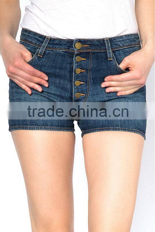 Women Fashion Design Casual Denim Shorts Tight Jeans shorts