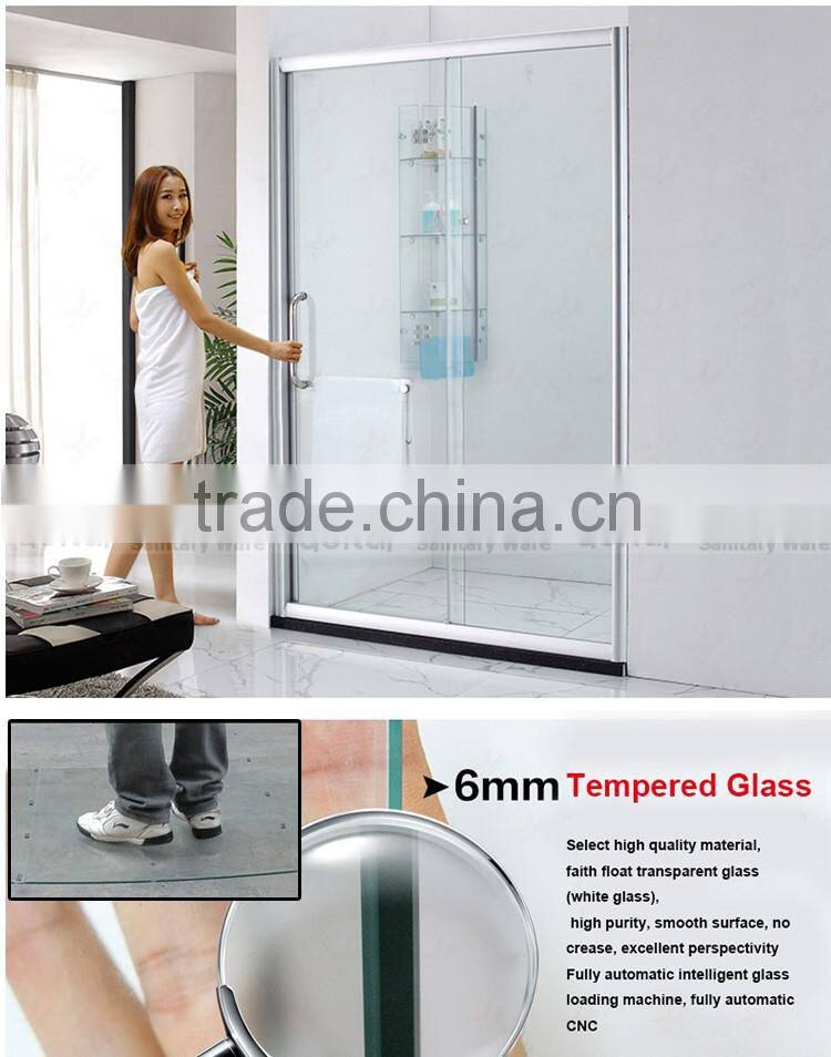 prefab bathroom shower cheap cubicle tempered glass door / cabin / Enclosure
