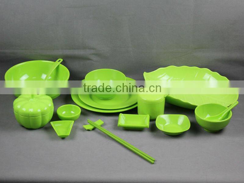 restaurant design melamine dinner set