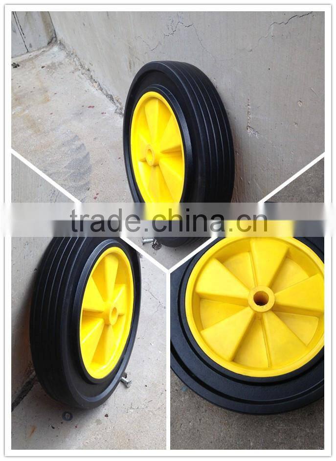 solid rubber wheel for high quality 12"x2"