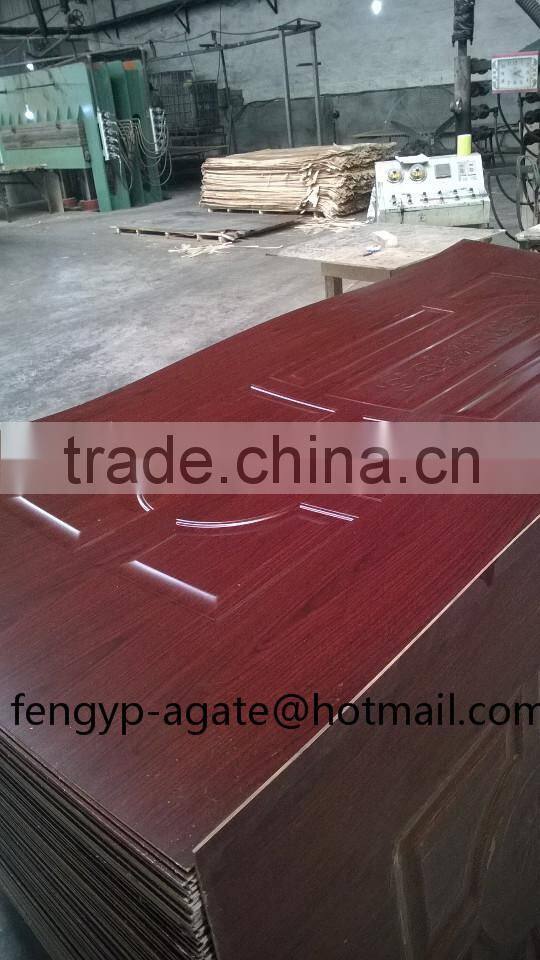 Hdf moulded melamine door skin