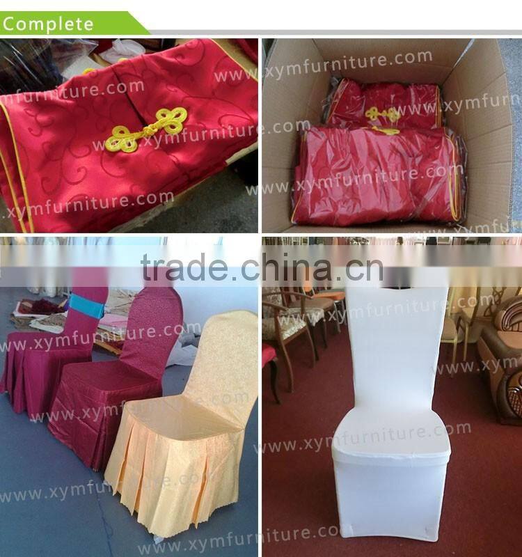good design popular durable polyester wedding chair covers