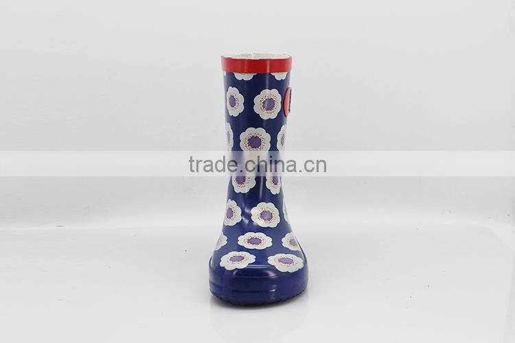 2016 Top quality Home-use Rubber transparent rain boots women