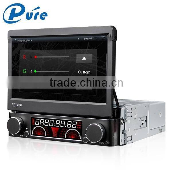 New arrival 7 inch android car radio 1 din car audio navigation system car dvd player