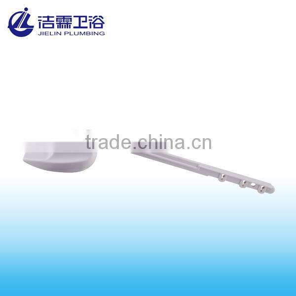 toilet tank front lever with chrome plated ABS head