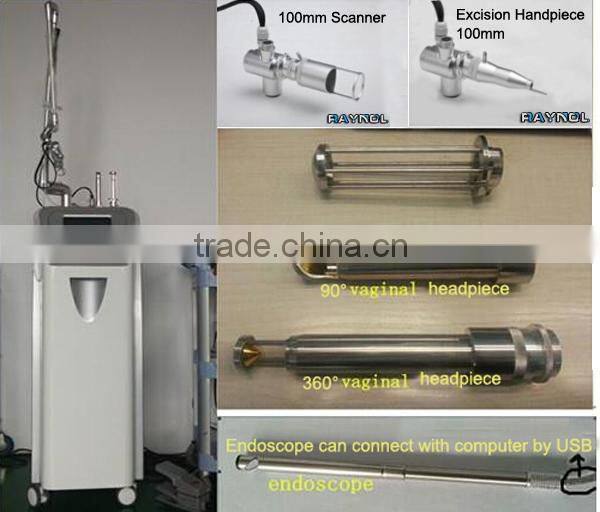 2016 Best sale RF Fractional Co2 Laser Vaginal Tightening Machine