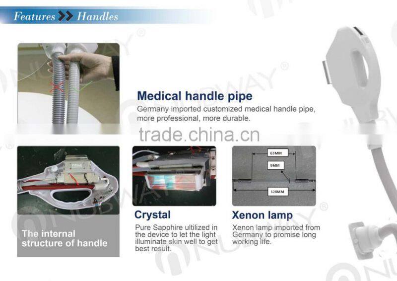 Fast effect e-light / ipl / shr hair removal machine super hair removal