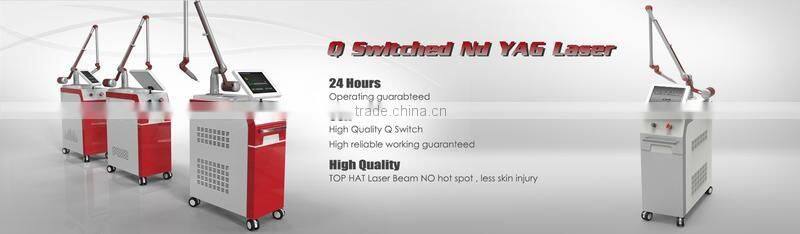 Nubway latest Ndyag laser tattoo removal machine / pigment removal / laser tattoo