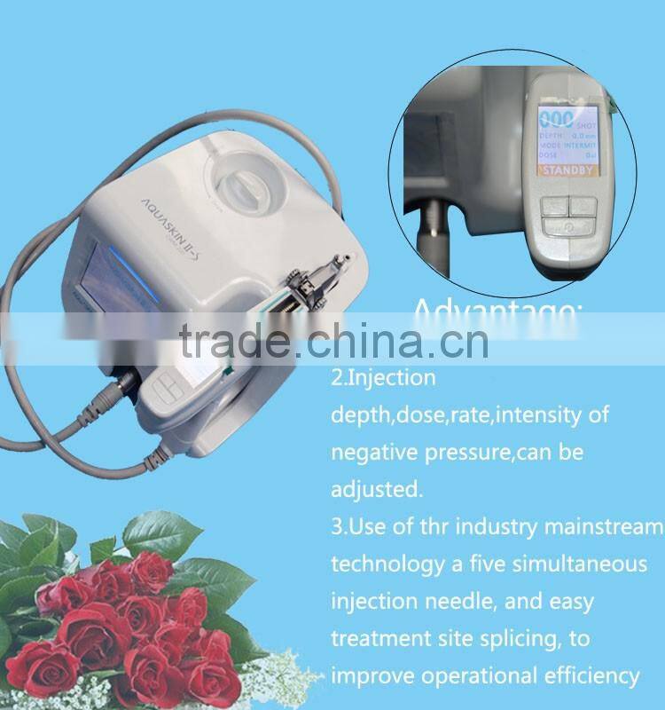 Merry christmas! Korea imported mesotherapy gun skin whitening injection 5 pin multi needle type machine